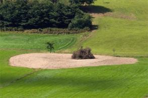 Click on image to see full-sized version One of two Ringforts destroyed in the Kilmurray area. Photo Irish Independent today.