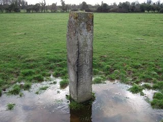 Winter View of the Gabhra Stone