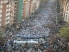 Demonstration in Bilbao last October in solidarity with political prisoner campaigning organisation Herrira 
