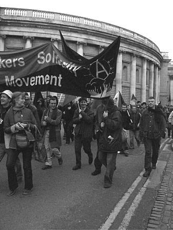 WSM on Irish Ferries Demo