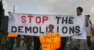 Social Housing demolition