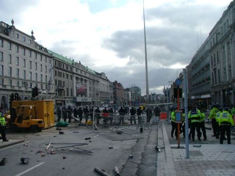 Gardai Advance to Spike