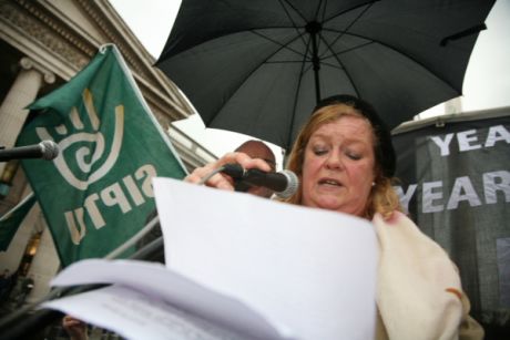 Click on image to see full-sized version Mags O'Brien, TUFP Chairwoman