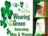Interning Men and Women For the Wearing of the Green Interning Men and Women For the Wearing of the Green