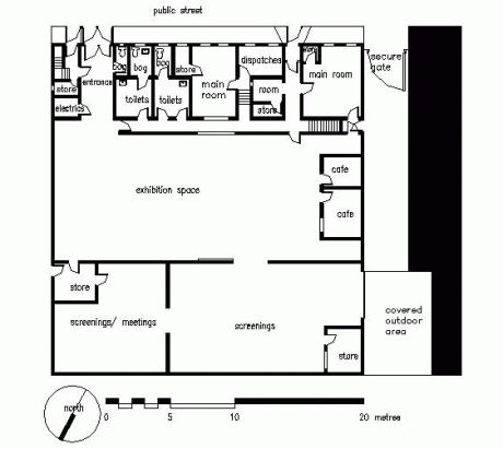 Floor Plan of Festival Space