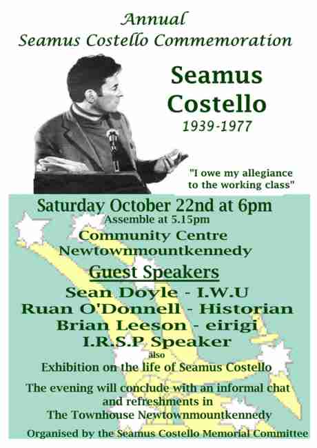 Commemoration poster